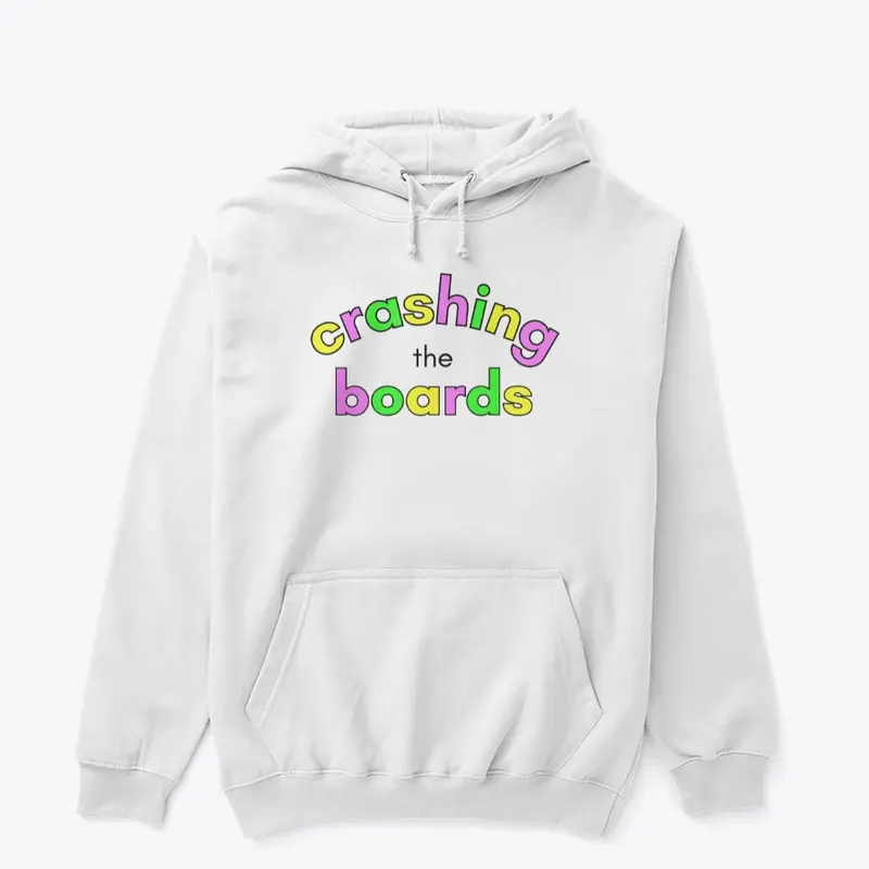 Crashing the Boards Color Hoodie