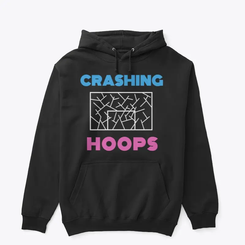 Crashing Hoops Retro Logo