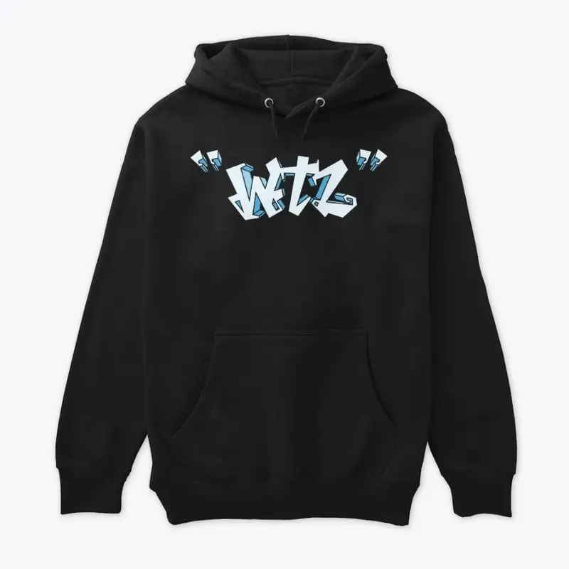 WTZ Hoodie Black and Blue